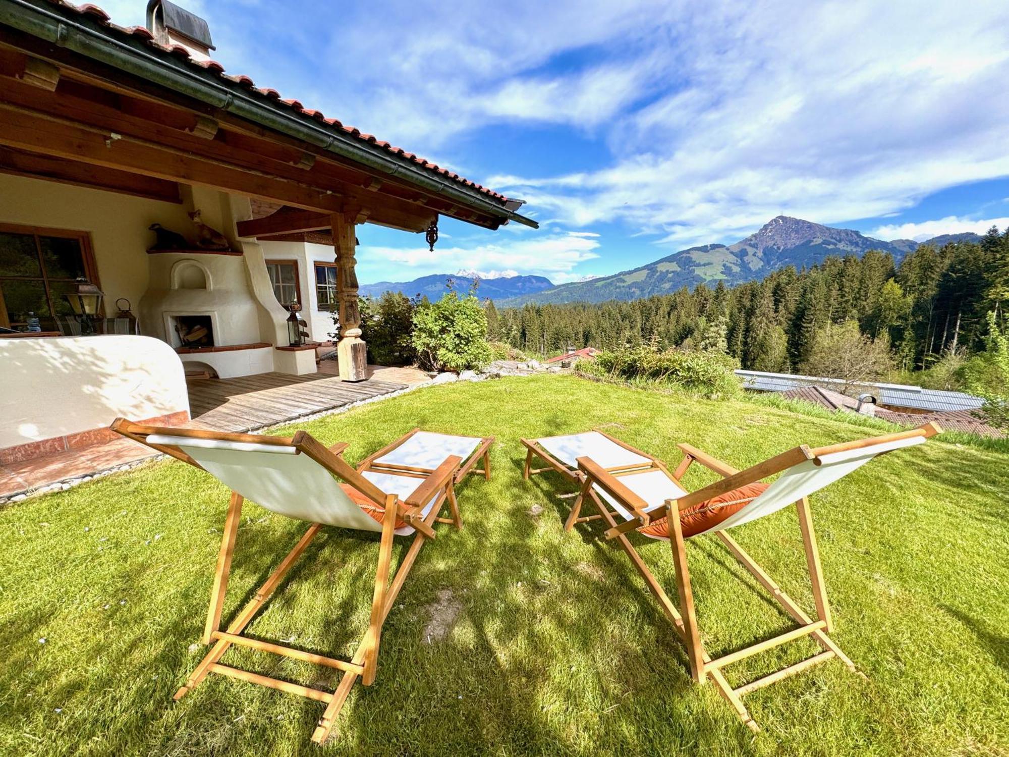 5* Panorama Chalet Mit Sauna By Belle Stay Going am Wilden Kaiser 外观 照片